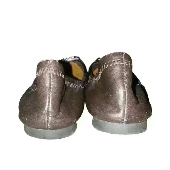 Ralph Lauren Size 6.5 Leather Ballet Flats Logo Comfort‎ Business Causual - Picture 5 of 9